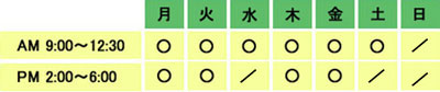 診療時間